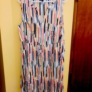 Torrid multi colored dress